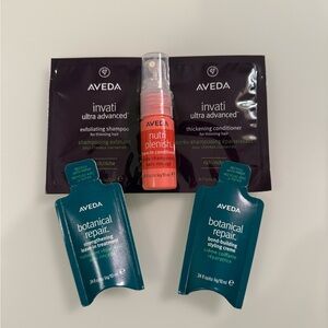 Aveda Invati, Botanical Repair, and Nutriplenish Samples